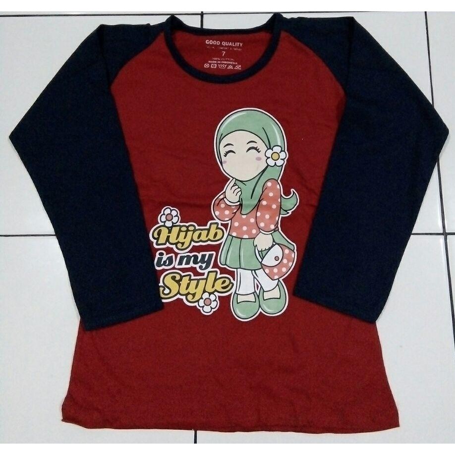 Kaos Anak Tema Hijab is My Style