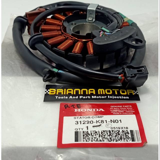 SPUL BEAT ECO ORIGINAL HONDA 31220 K81 N01