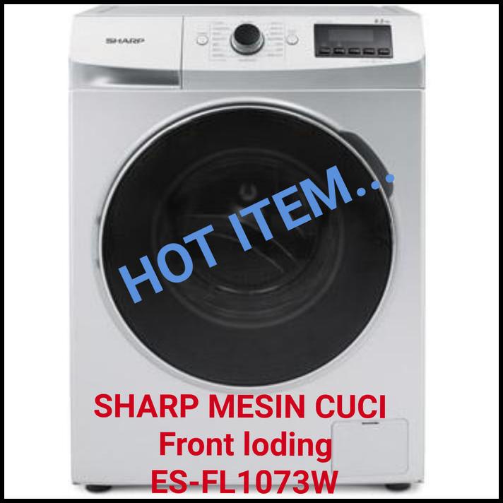 Mesin Cuci Sharp Front Loading Es-Fl1073W