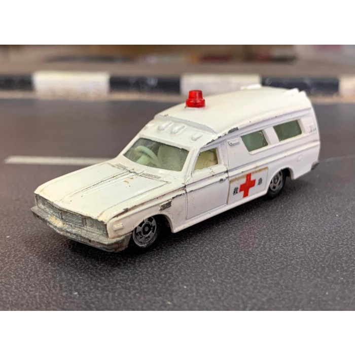 Vintage Tomica 40 Toyota Ambulance Made in Japan No Box