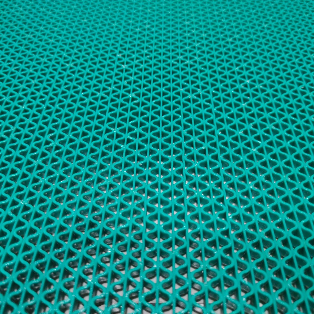 ALAS KANDANG KUCING ALAS KANDANG ANJING 40X60 CM MURAH TEBAL 6MM-Hijau