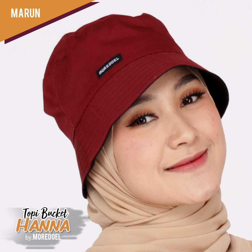 Topi Bucket Wanita Hanna by Moredoel