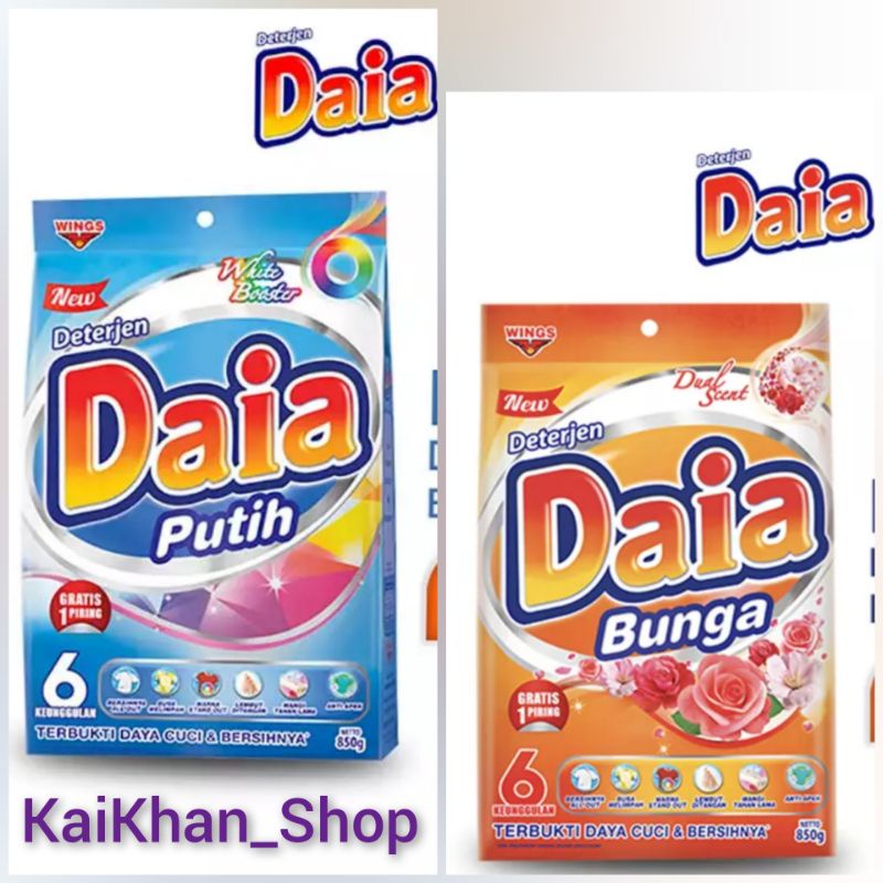 DAIA Detergent Bubuk [ 800gram ]