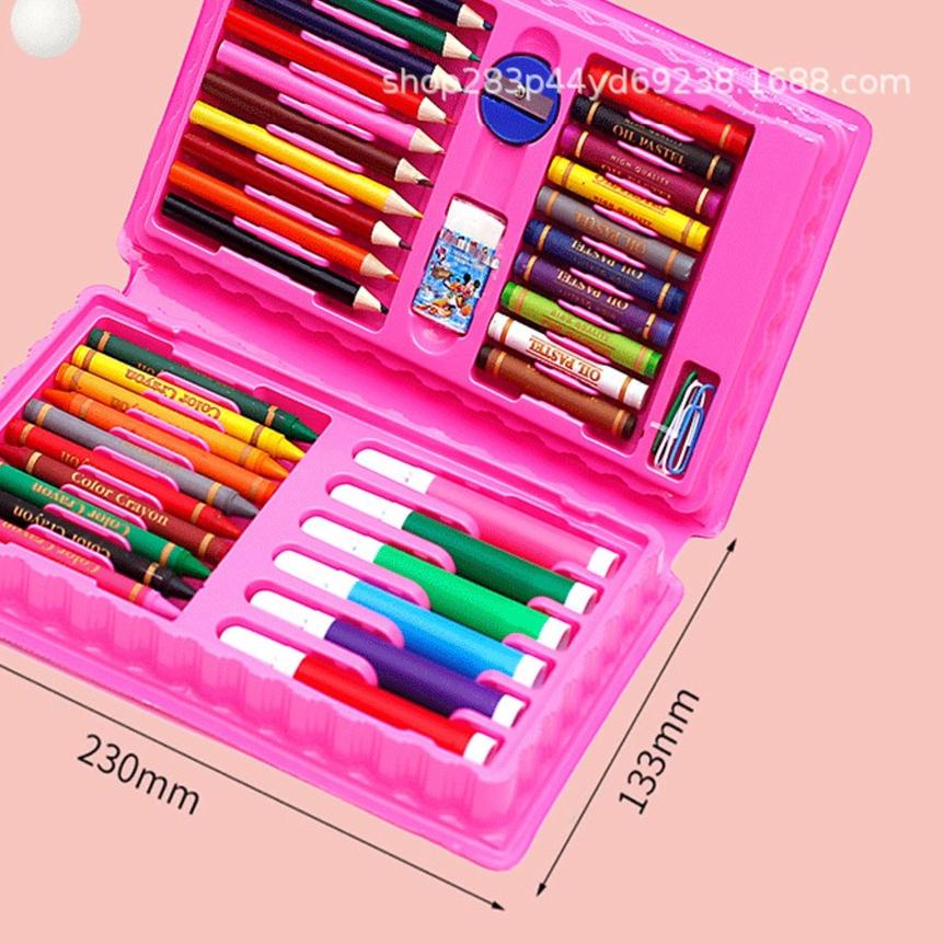 

66R⁑ ART SET 42 PENSIL WARNA Pensil Warna 42Pcs In 1 Crayon Anak Art Set Alat Lukis Menggambar Seni Kerajinan Anak TREN MASA KINI