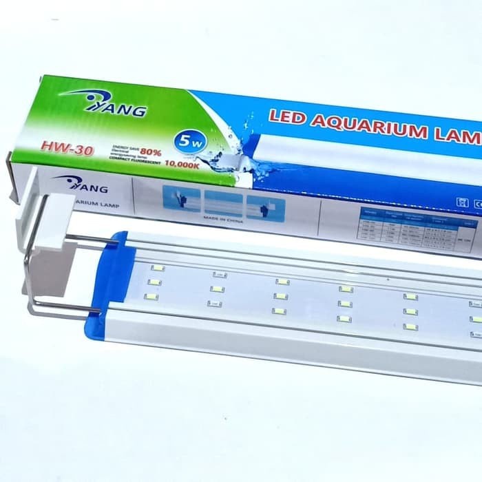 LAMPU yang aquarium hw30 aquascape arowana