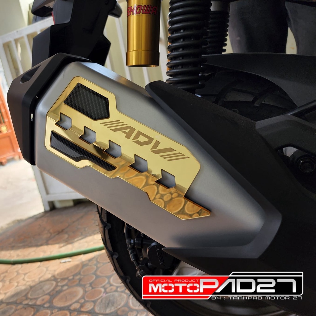 Motopad27 garnish knalpot honda adv 160 akrilik