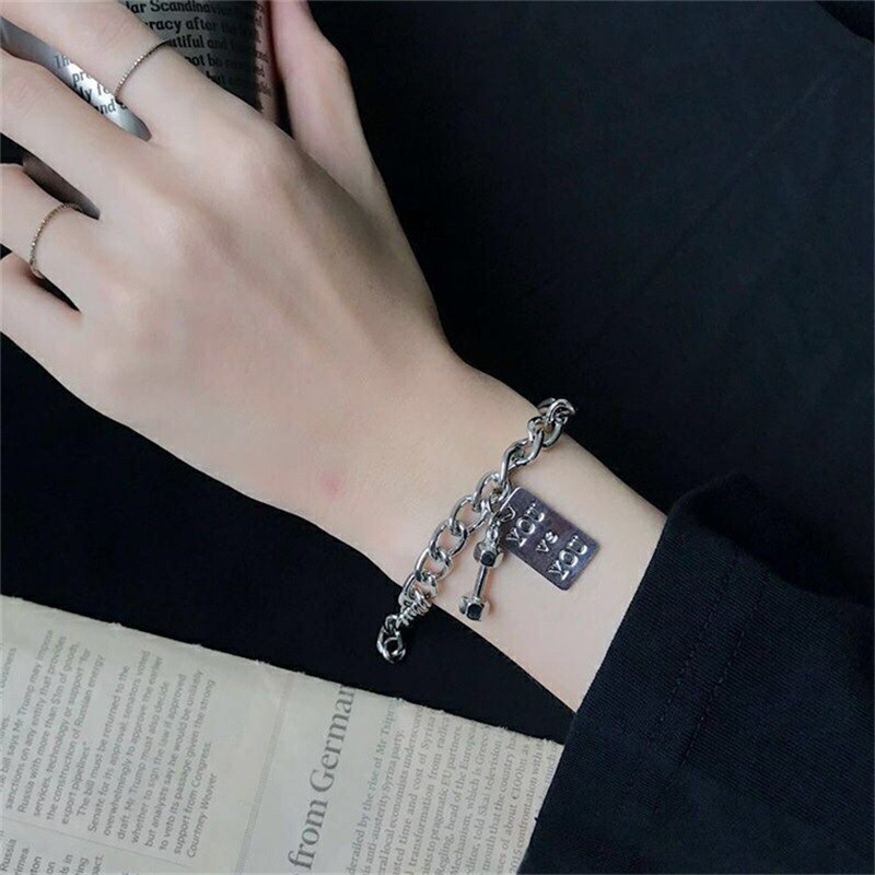 Gelang Bahan titanium steel