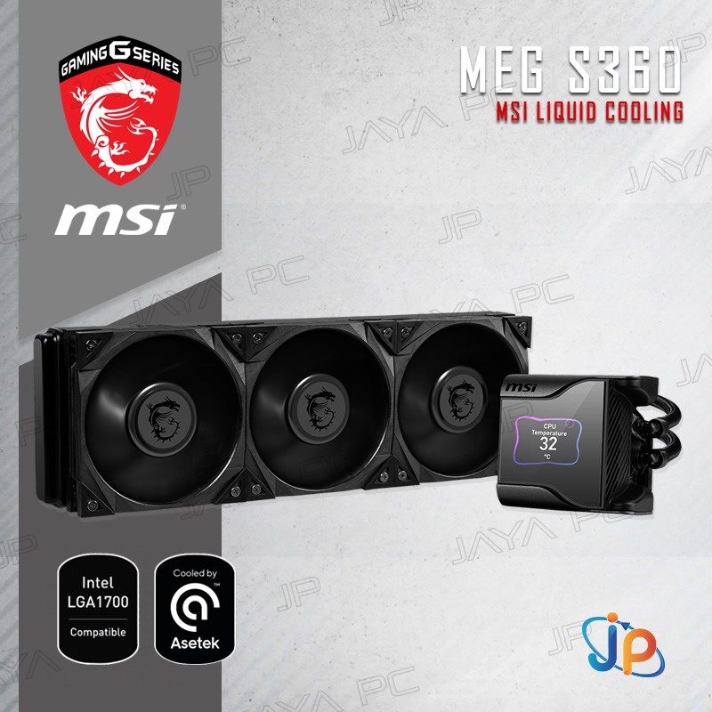 MSI MEG CORELIQUID S360 - CPU Cooler Liquid Fan