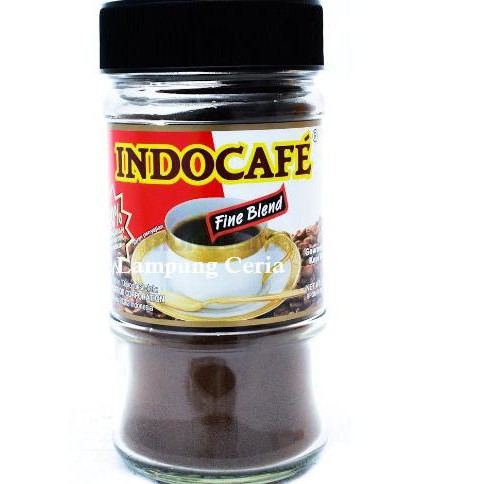 

Kopi Bubuk Pilihan | Indocafe Gourmet Instan Coffee Fine Blend Jar 100 gr