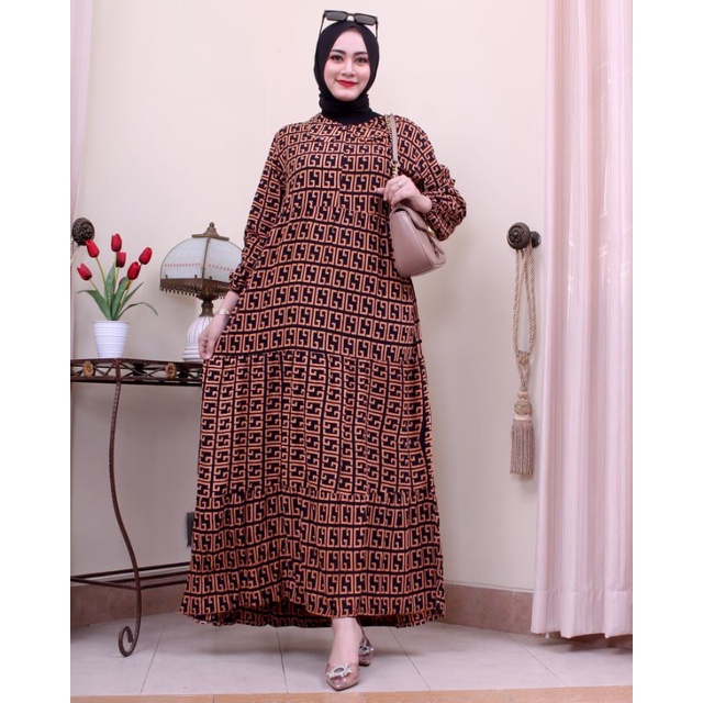 [ BISA COD ] DASTER ARAB | DASTER LENGAN PANJANG | DASTER DUSUN MOTIF TERBARU