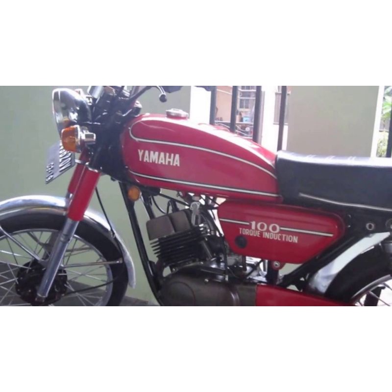 STIKER STRIPING RS 100 1978