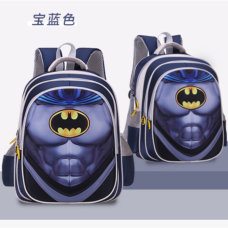 Tas Sekolah Anak Laki-Laki 3D Import Backpack TK SD Anak Cowok Motif Karakter Uk Besar &amp; Luas T154
