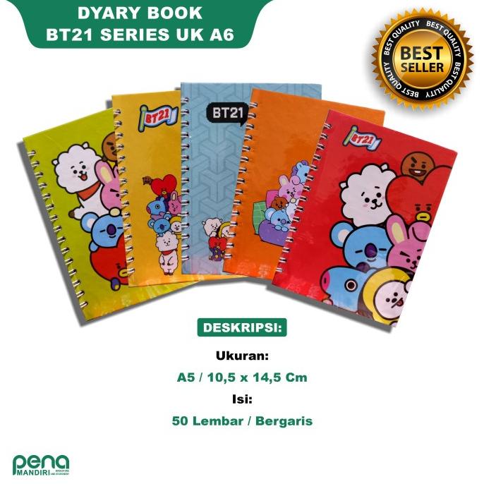 

Produk Terbaik] Buku Agenda Notes Spiral BTS BT21 Murah