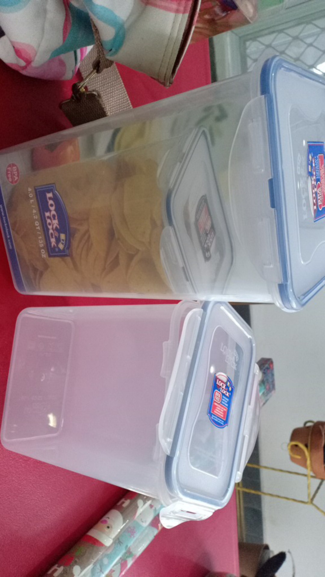 Lock&lock Toples Makanan 4liter - Hpl822r -