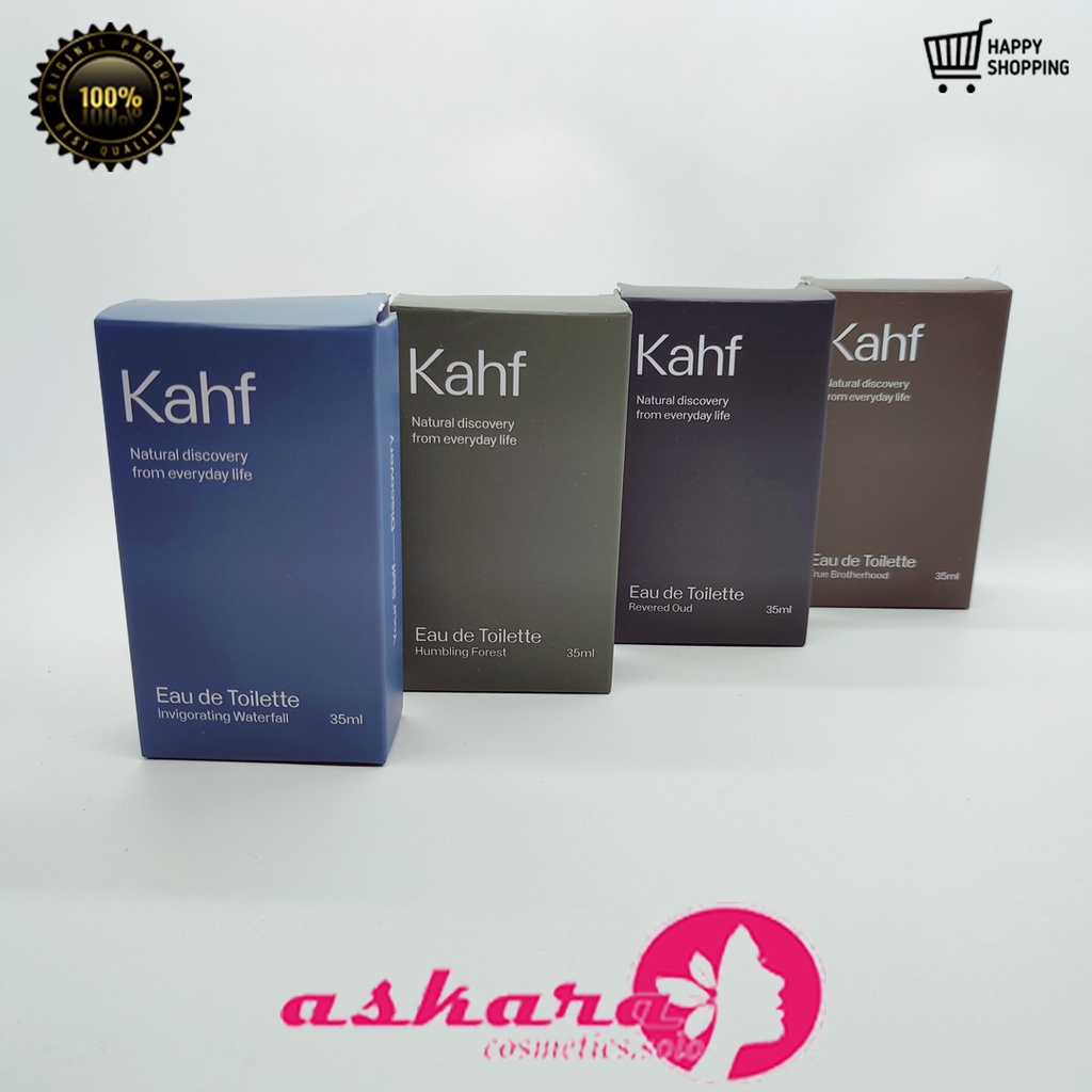 Kahf Eau de Toilette 35ml / Kahf Eau de Toilette Parfume / Kahf Eau de Toilette Varian Original