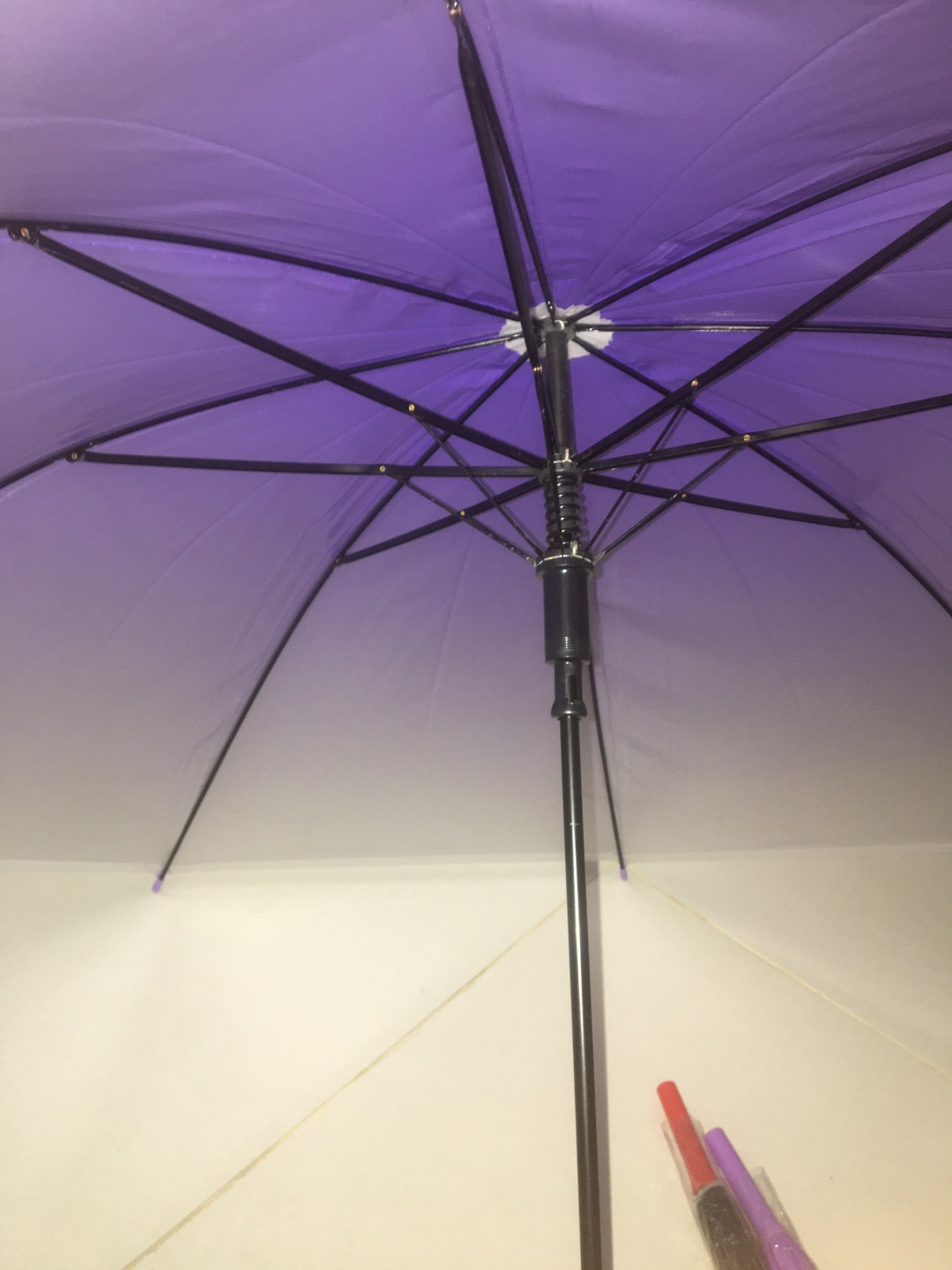 Payung Tongkat Stripe Gg J Warna Pastel