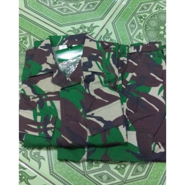 Baju pdl jatah TNI AD asli 888 ukuran sesuai permintaan  EK.S.B.EB