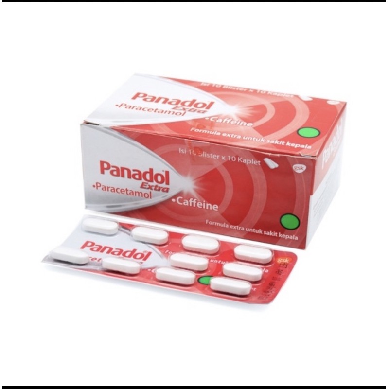 Panadol Extra Merah Box isi 10 Blister