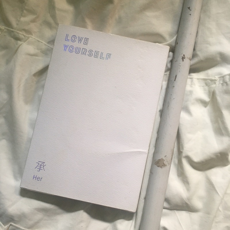 album fullset bts love yourself her E pc yoongi with poster