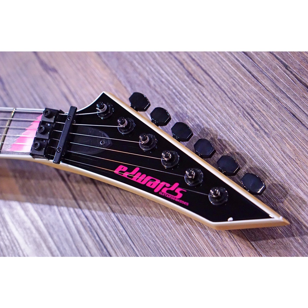 ESP Edwards Alexi E-AL-166 PINK SAWTOOTH