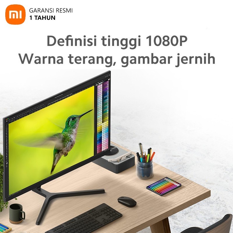 LED Desktop Monitor Xiaomi Mi 24'' 1C Bezel Tipis IPS FHD 1080P TOP MARKOTOP