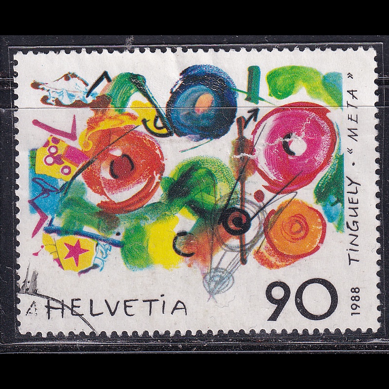 

Prangko Switzerland 1988 - Contemporary Art