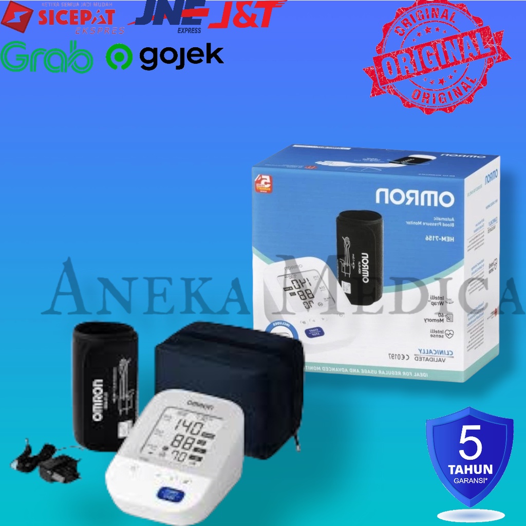 Tensimeter digital omron hem 7156