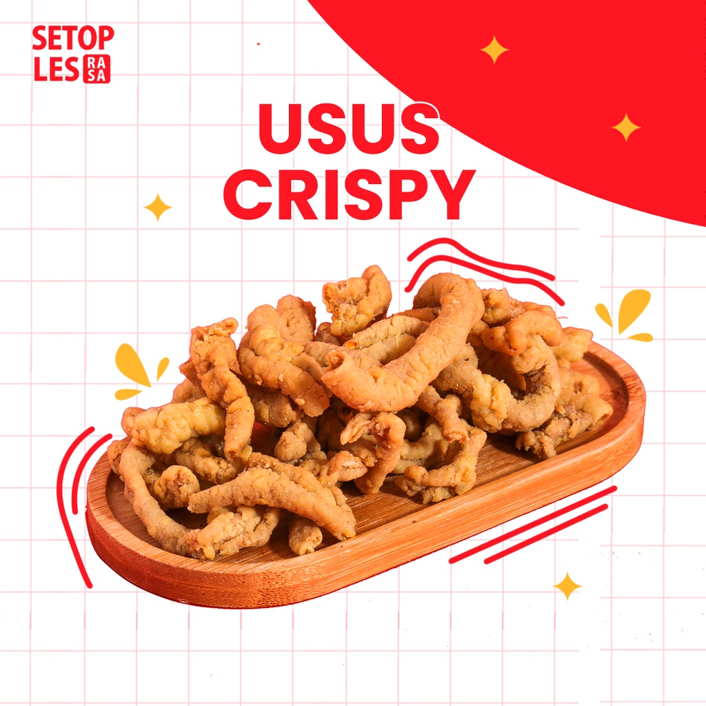 

USUS CRISPY | CAMILAN | MAKANAN RINGAN