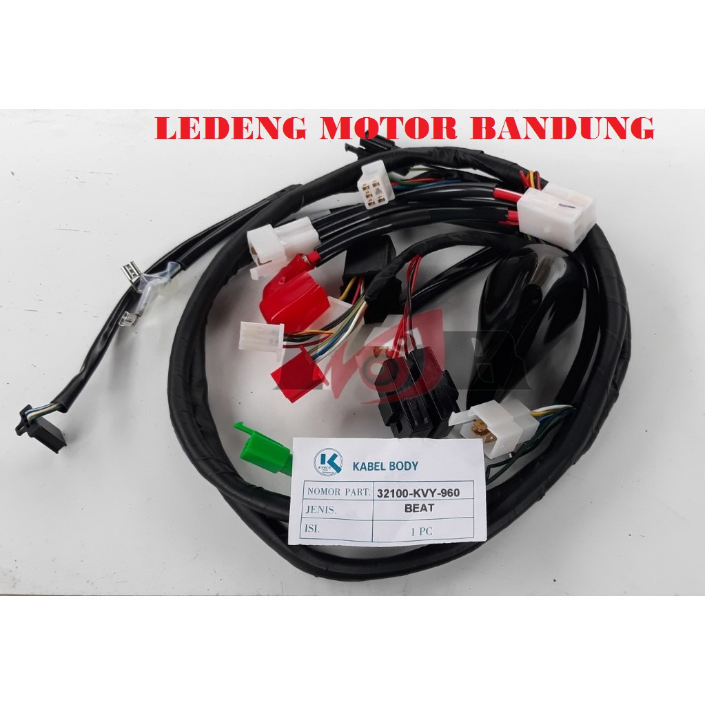 Body Set Kabel Bodi Assy Motor Beat Lama KVY Honda Lokal