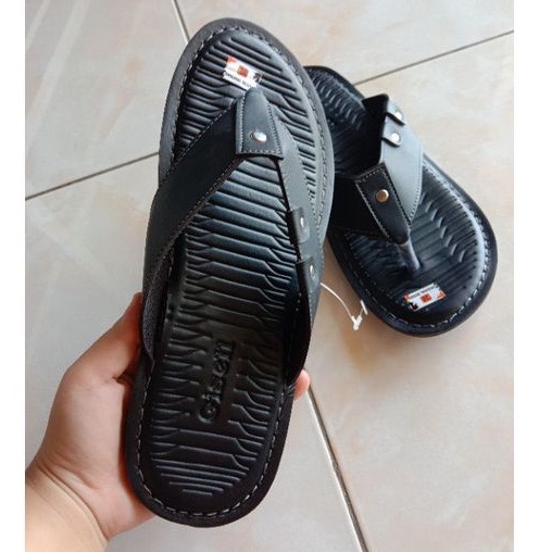 SANDAL JEPIT KULIT LAKI-LAKI DEWASA SIZE 39-43