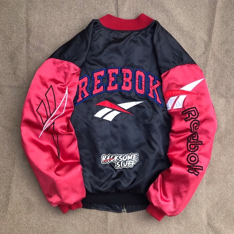 Bomber Reebok Big logo vintage