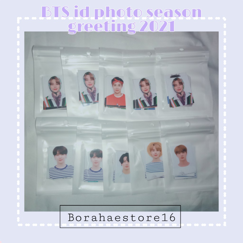 BTS Id photo season greeting 2021
