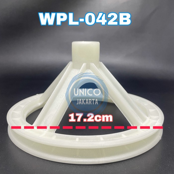 Pully umum besar As kotak diameter 17.2cm (WPL-042B) ..