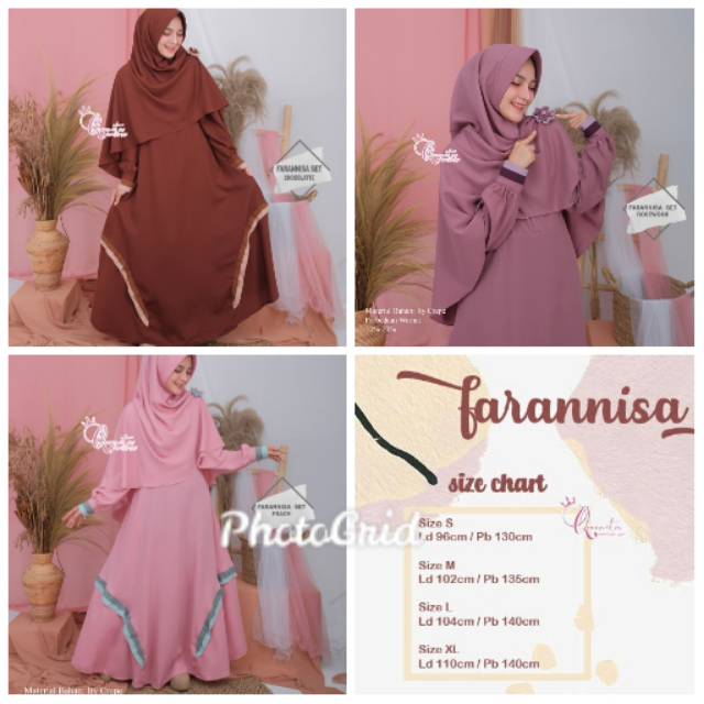 Gamis Syar'i Farannisa / Gamis Syar'i Farannisa by Queenita