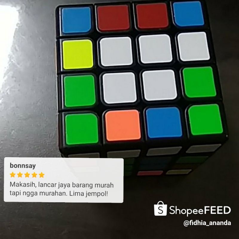 RUBIK 4X4 / RUBIK / RUBIK YONGJUN 4X4 / MAINAN RUBIK / RUBIK MAINAN ASAH OTAK/ RUBIK / RUBIC 4X4