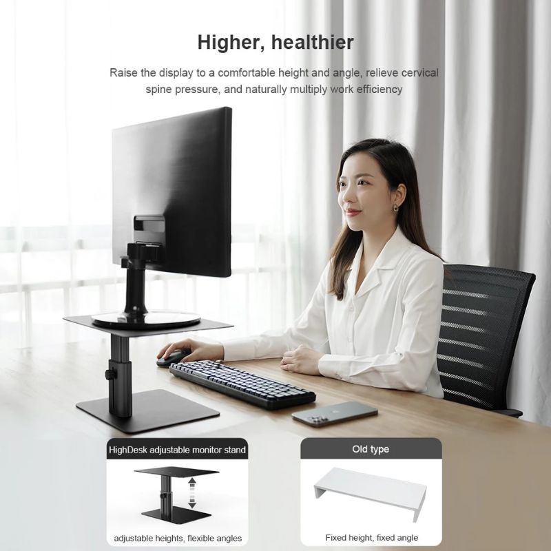 Nillkin Monitor Stand Adjustable Aluminium HighDesk N6 Metal Stand