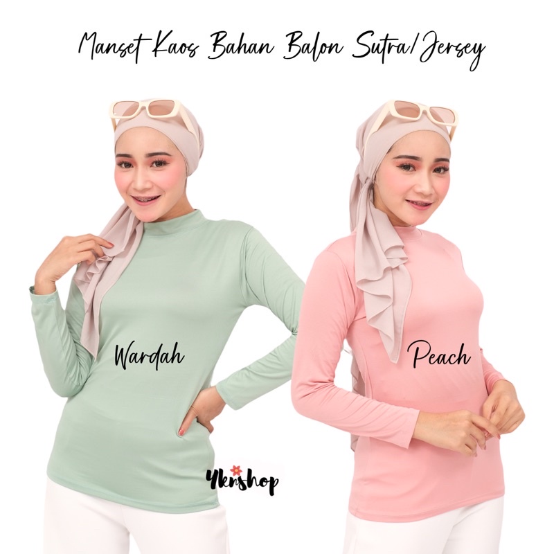 Manset Kebaya/Inner Brukat Bahan Balon Sutra size XXL LD 90cm