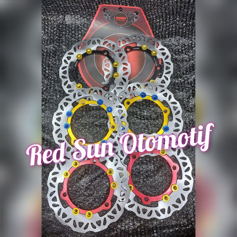 Disk brake cakram Depan Belakang Floating Showa  Nmax lama old 2016 2017 2018 2019 New 2020 2021 202