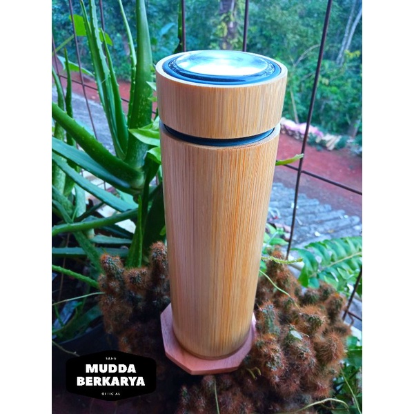 Tumbler/ Termos Bambu Gelas Bambu Cangkir Bambu Stainless Unik Cantik Elegant Bamboo Indo-2