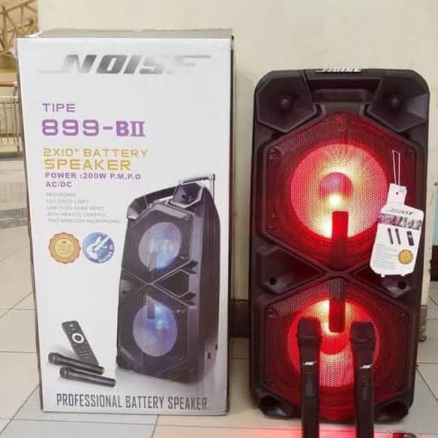 Speaker portable Noise 899 BII 10 x 2 Inch