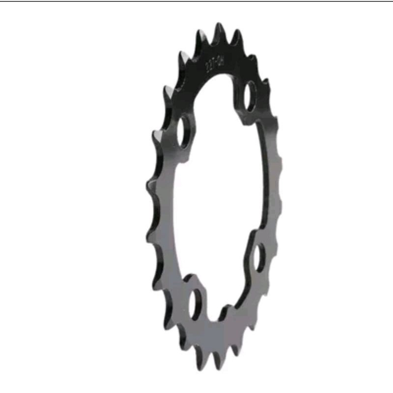 chainring 22T BCD 64 MM bahan steel . mtb shimano suntour acera alivio altus deore chain ring crank arm 64mm