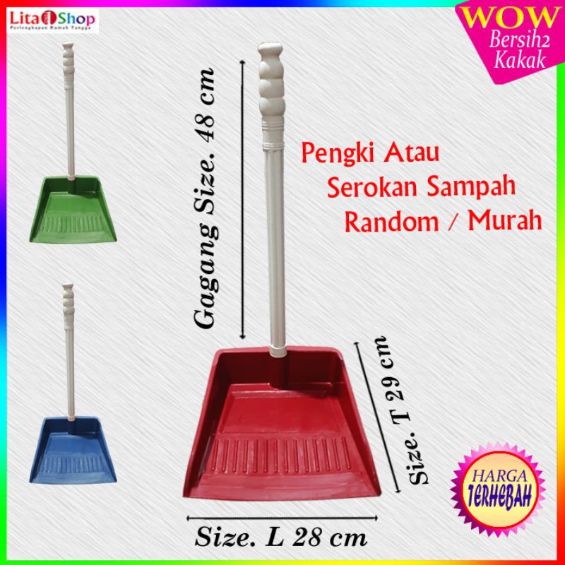 Jual Pengki Plastik Pengki Sampah Serok Sampah Terlaris Murah