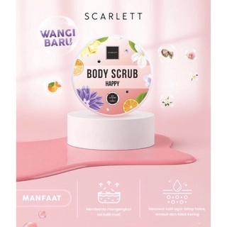 NEW Scarlett Happy Series Whitening Body Care Paket 5in1