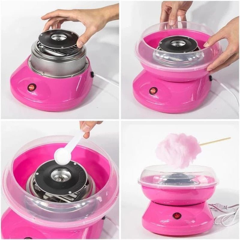 Mesin Gulali Mini Cotton Candy Machine Mesin Gulali Kapas Mesin Pembuat Gulali Kapas Pembuat Permen Pembuat Permen Kapas Arum Manis