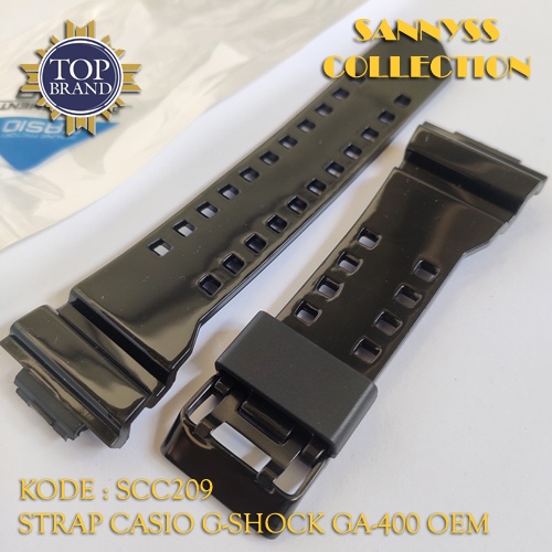 STRAP TALI JAM CASIO GSHOCK GA-400 - GA 400 - GA400 GLOSSY OEM