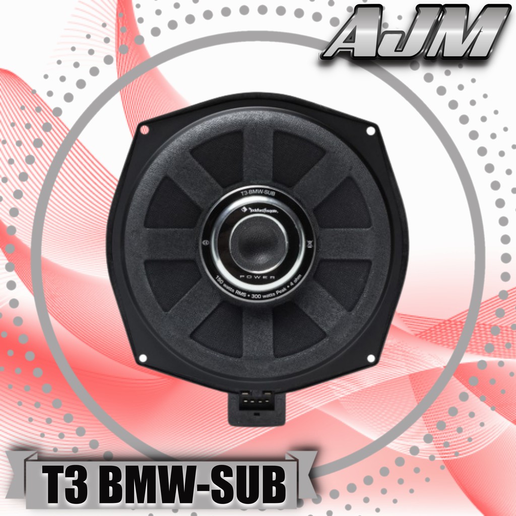 Subwoofer ROCKFORD FOSGATE POWER BMW 8” Direct Fit