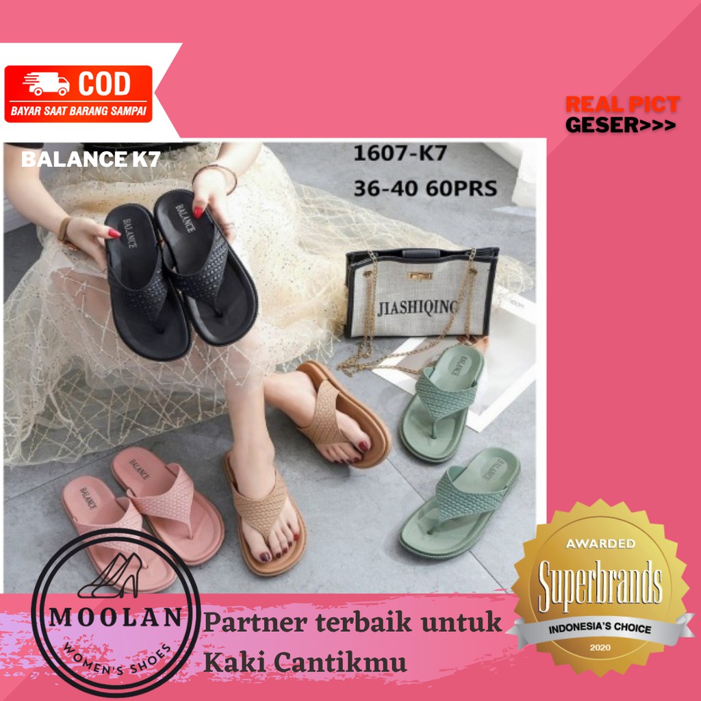 Sendal sandal wanita premium jepit kulaitas terbaik desain kekinian