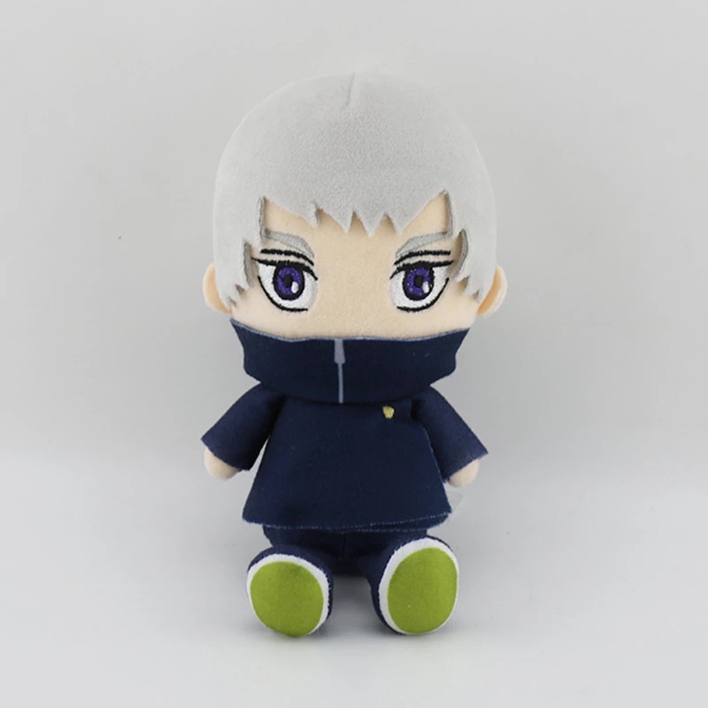 Needway  Anime Jujutsu Kaisen Child Gift Plush Doll Jujutsu Plush Fushiguro Megumi Pendant Stuffed Toys Gojo Satoru Kugisaki Nobara Cosplay Doll Yuji Itadori