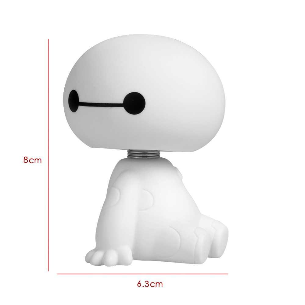 Baymax Bobble Head Mainan Pajangan Hiasan Dashboard Dasbor Mobil Lucu