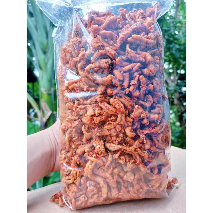 

USUS AYAM CRISPY 500 GRAM /USUS PEDAS DAUN JERUK DAN USUS ORIGINAL /U